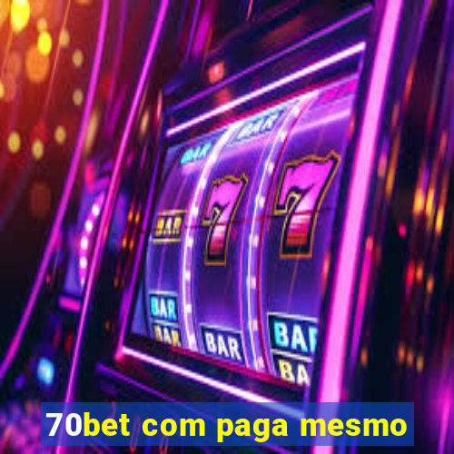 70bet com paga mesmo